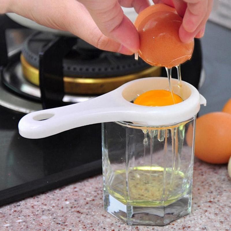 Alat Pemisah Putih Dan Kuning Telur / Telor / Egg Separator Pp / Bahan Plastik Untuk Dapur