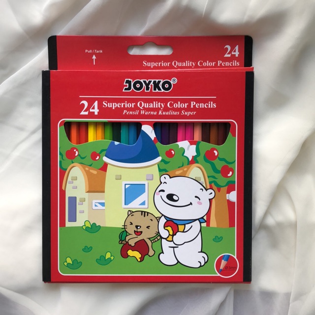 

Pensil warna JOYKO 24 warna