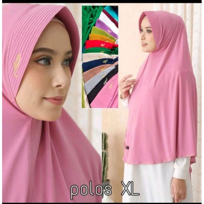 Hijab Jumbo Juma ORI XL/Kerudung Original Jersey