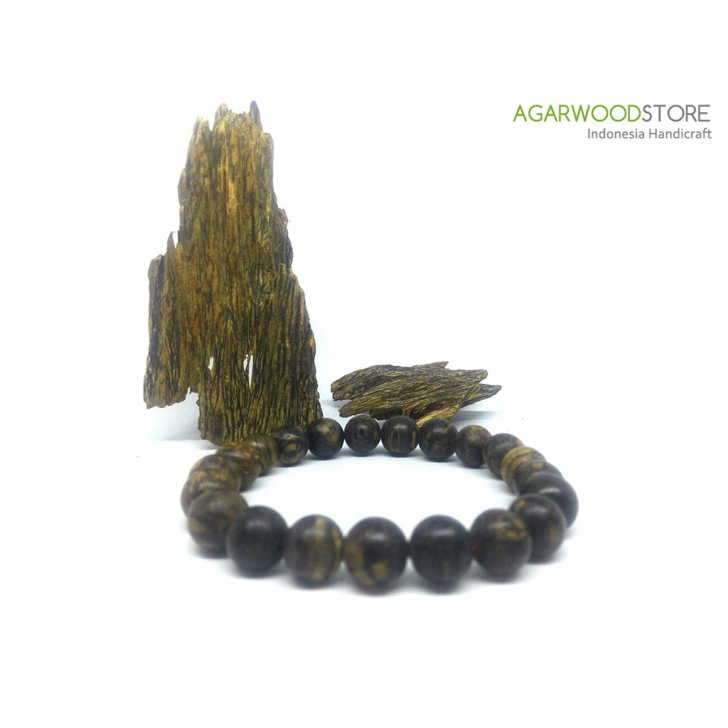 GELANG GAHARU SINK 8MM KALIMANTAN MALINAU TRIPLE KING SUPER / AGARWOOD / OUD DUPA GAHARU