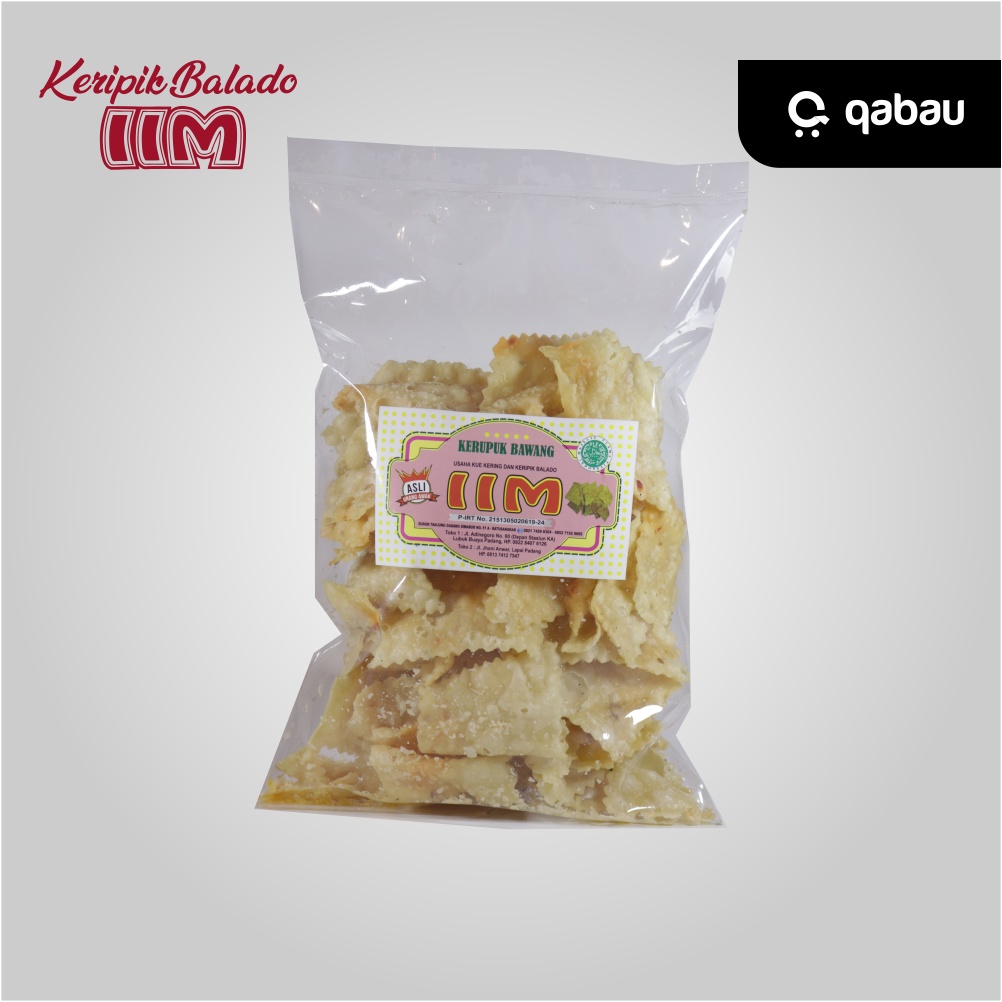 

Kerupuk Bawang IIM 250 Gram