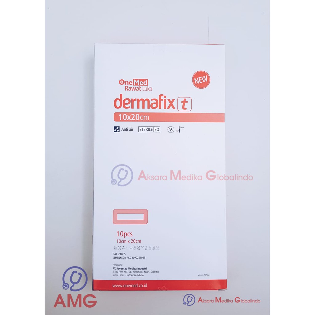 DERMAFIX T 10X20 CM 1 LEMBAR PLESTER ANTI AIR #AMG