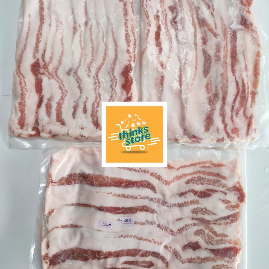 

PORK BELLY SLICE - LEMAK BANYAK