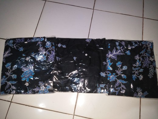 Batik Couple Keluarga Sania Ruffle Ori Ndoro Jowi Dnt Motif Cibulan