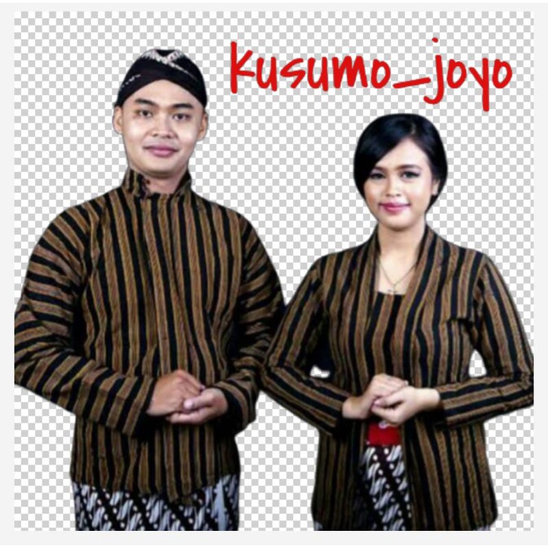 Baju Lurik Pria  Surjan ATBM Adat Jawa Dewasa