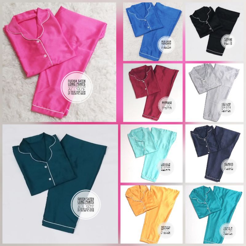 PIYAMA SATIN Jumbo / Piyama SATIN allsize