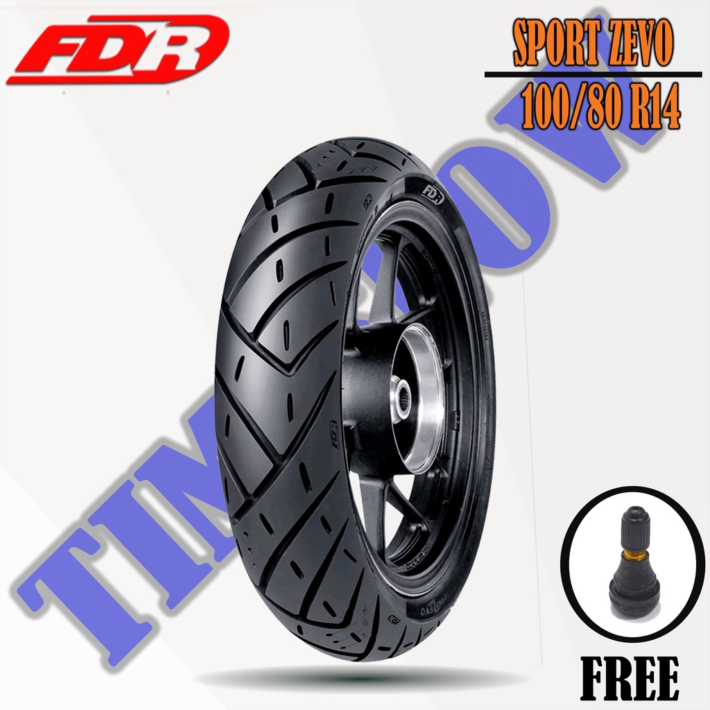 Ban Motor Matic // FDR SPORT ZEVO 100/80 Ring 14 Tubeless