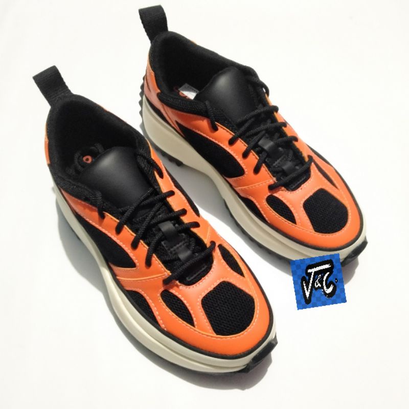 Sepatu Converse Gentle Tech Run Star Veloz Hike Platform Ox Orange