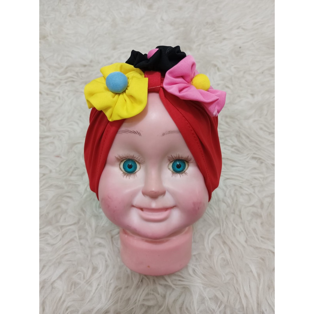 TERBARU Aksesoris Rambut Bayi Anak Bandana Yuki / Turban Bayi Yuki / Turban Bayi Perempuan / Turban Bayi 0 6 Bulan