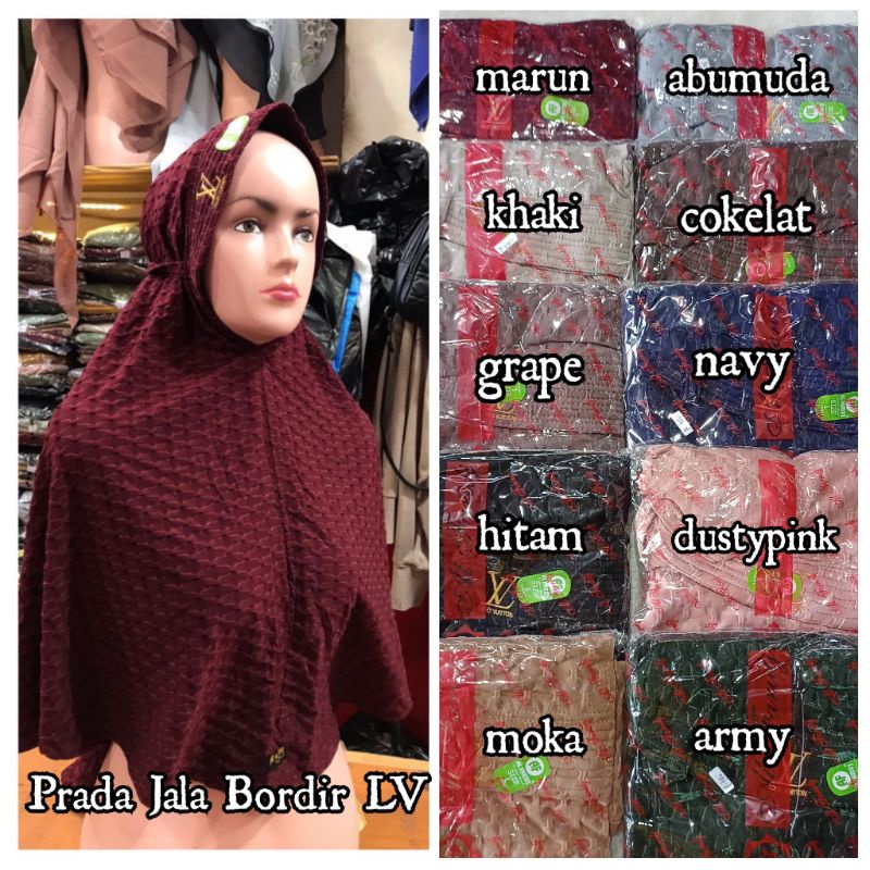 JILBAB INSTAN PRADA JALA UK. L BY AL FARIDJ-3