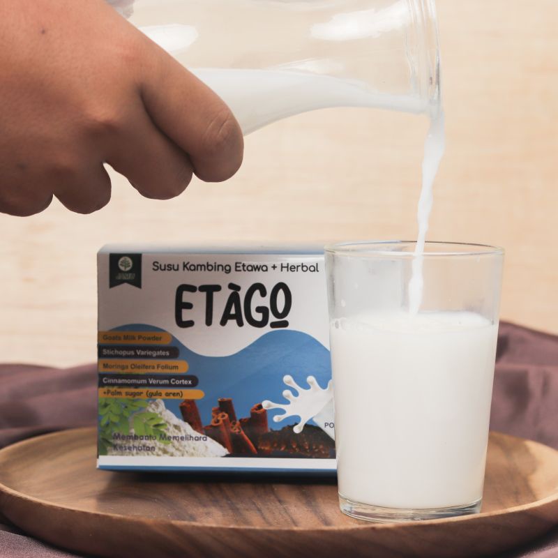 

ETAGO SUSU KAMBING ETAWA BUBUK + HERBAL RASA ORIGINAL 200GR Untuk Menambah Berart Badan Lebih Sehat dan Bikin Otak Lebih Cerdas