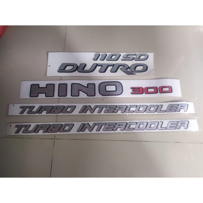 Stiker Hino 300 110 SD Dutro Set
