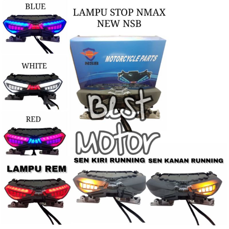 Stoplamp Yamaha Nmax New Lampu Stop Belakang Nmax New