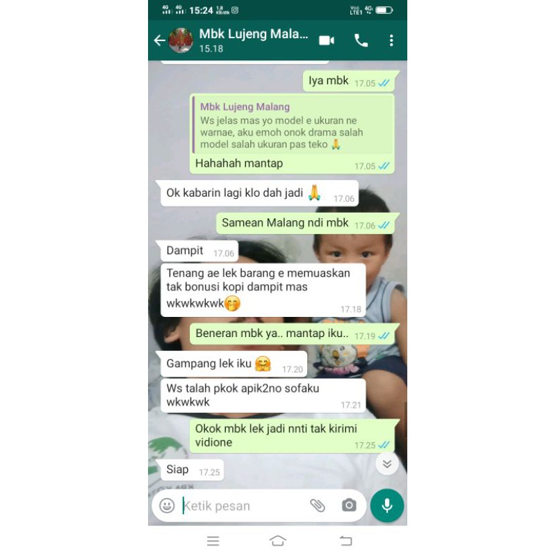 Sofa L Sudut Pesanan Kak Lujeng Malang