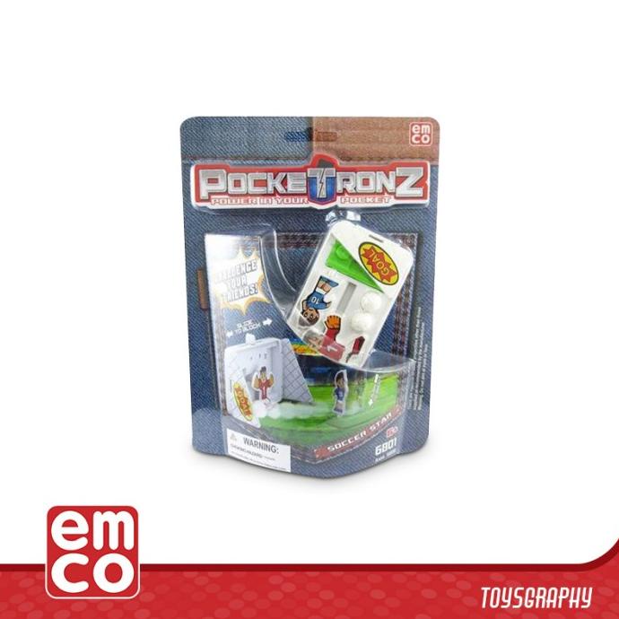 EMCO Pocketronz - SOCCER STAR / Mainan Kantong Sepak Bola toysg66 Ayo Order