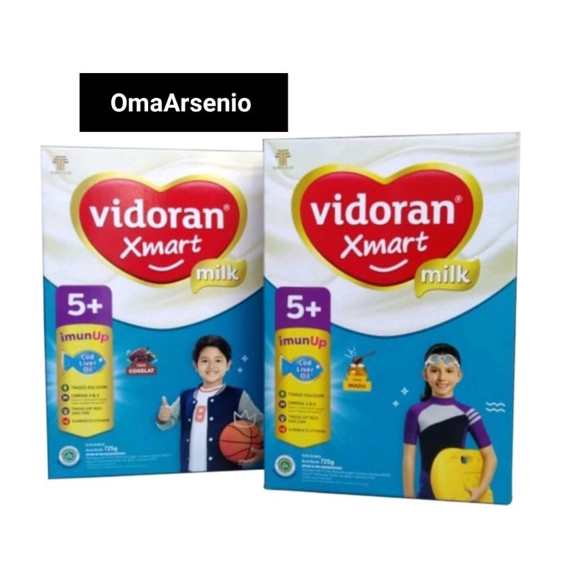 VIDORAN XMART 5+ ( MADU/VANILA ) 725 GR