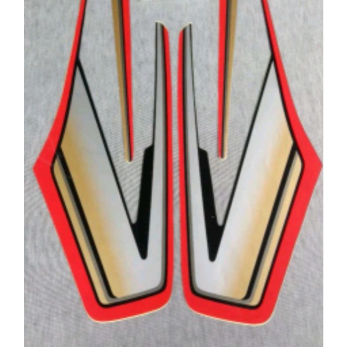 LIS STRIPING STIKER RX KING TAHUN 1993 MERAH CKD