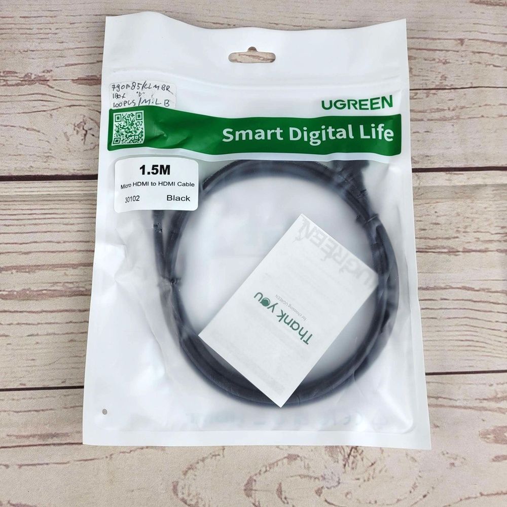 UGreen Kabel Adapter Micro HDMI to HDMI Male