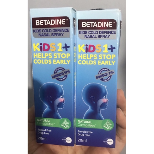 betadine kids nasal spray