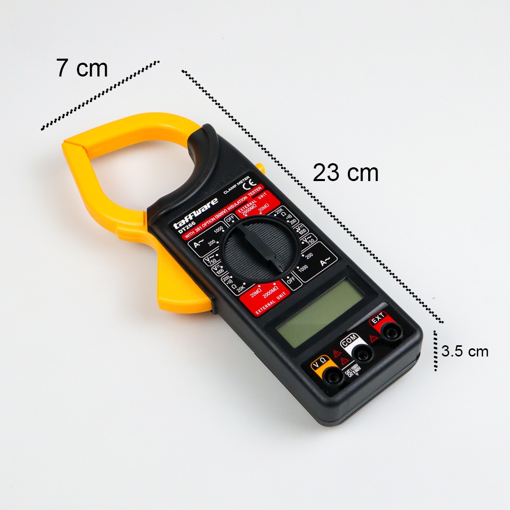 Digital Clamp MULTITESTER Multimeter Tang Ampere - DT266