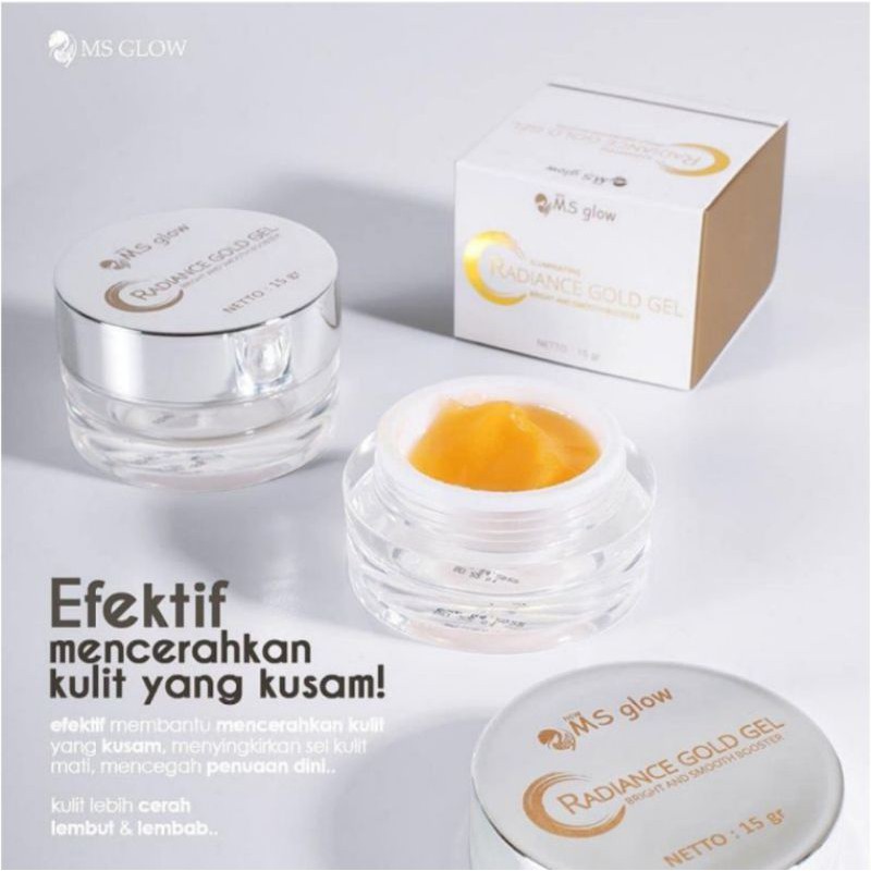 radiance gold ms glow/radiance gold gel