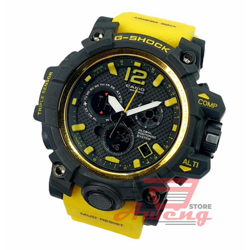 JAM TANGAN PRIA-WANITA CASIO G-SHOCK2361-6 DUALTIME TERBAIK