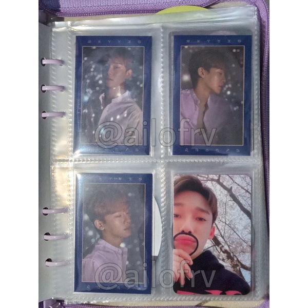 [OFFICIAL] Photocard Chen EXO season greetings 2019 welkit