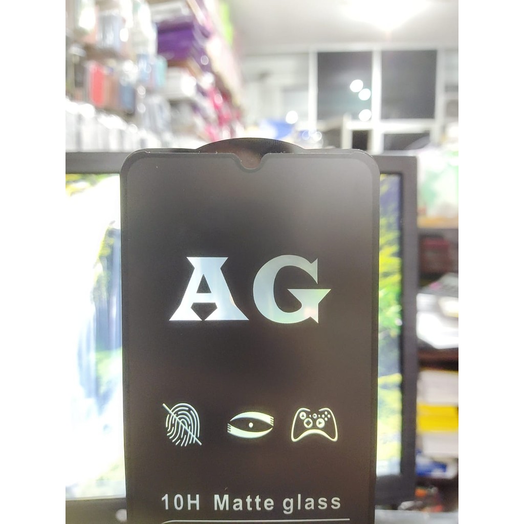 ANTI GLARE Infinix Smart 4 4C X653 6.6 inchi Tempered Glass Matte FULL LEM Anti Minyak