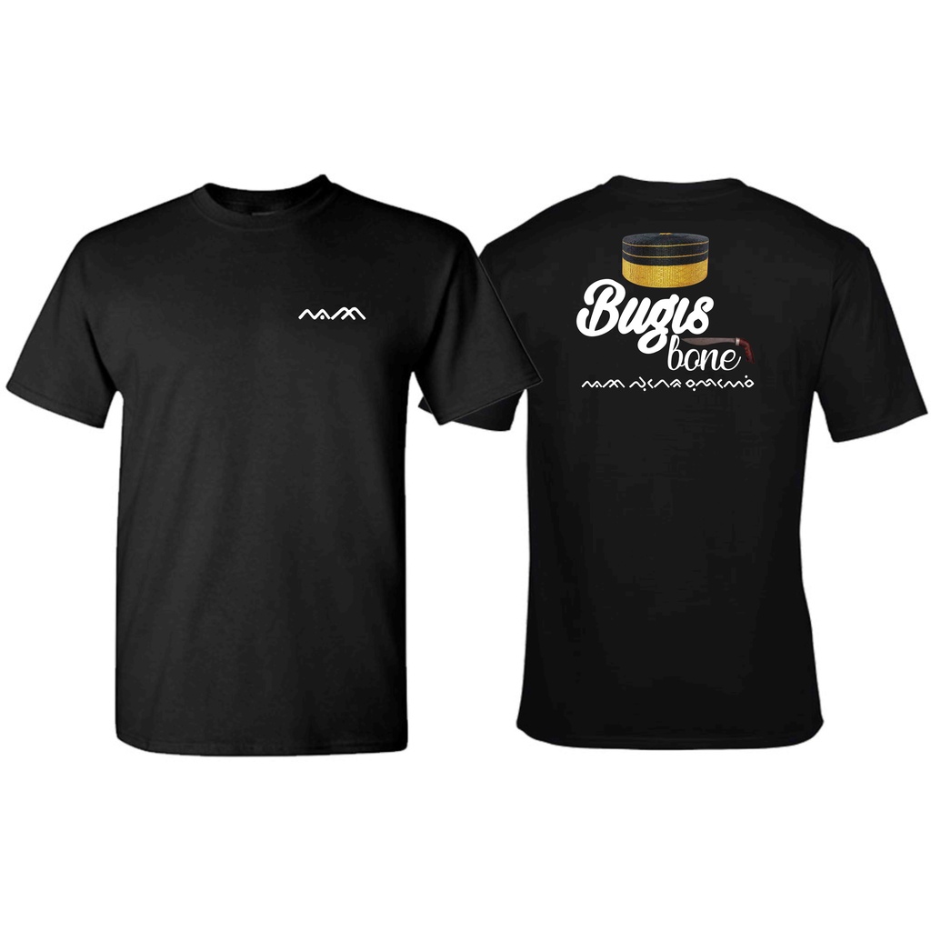 Kaos Bugis Bone | Lontara Bugis | Songkok Recca