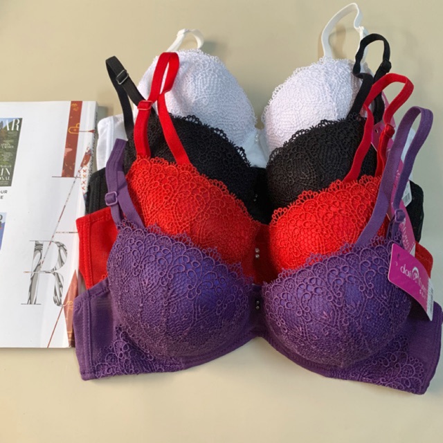 Import Bra 911/ bh busa tebal kawat/ bra kawat/ pushup bra/ bh brukat busa tebal