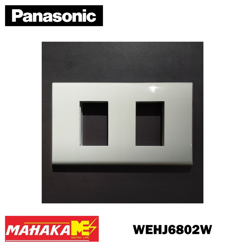 Plat 1 Gang 2 Device Baru Panasonic WEHJ6801W WEHJ6802W WEHJ6803W