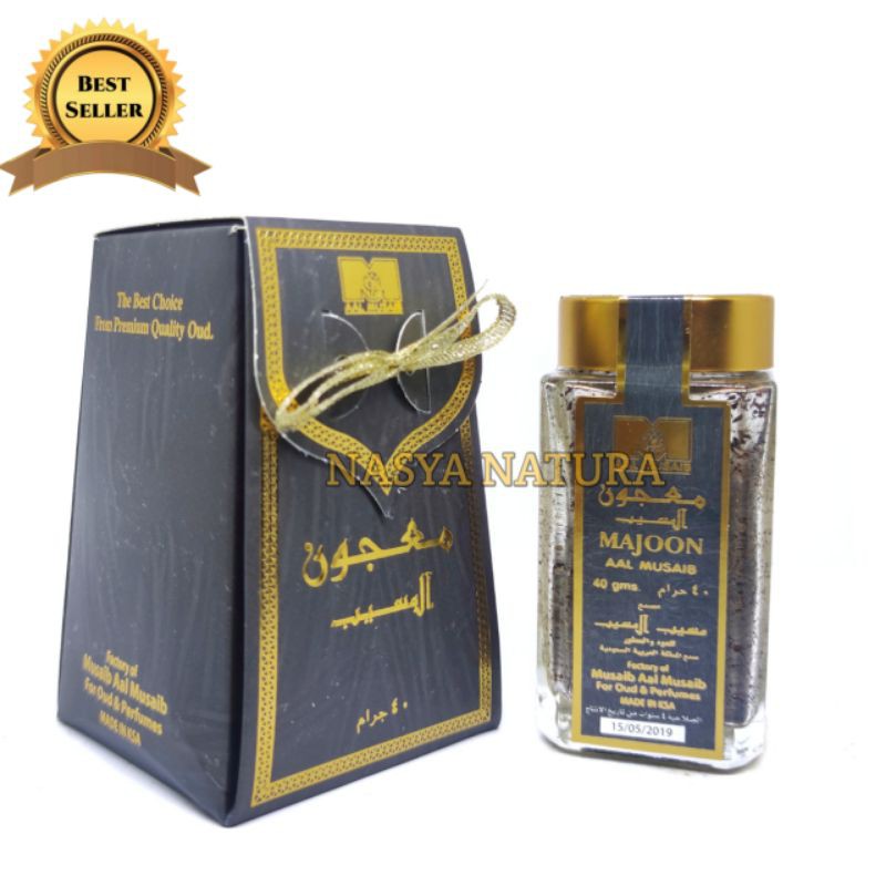 Buhur Majoon AAL Musaib Bukhur Majun Majon Almusaib 40gr Original Import Saudi