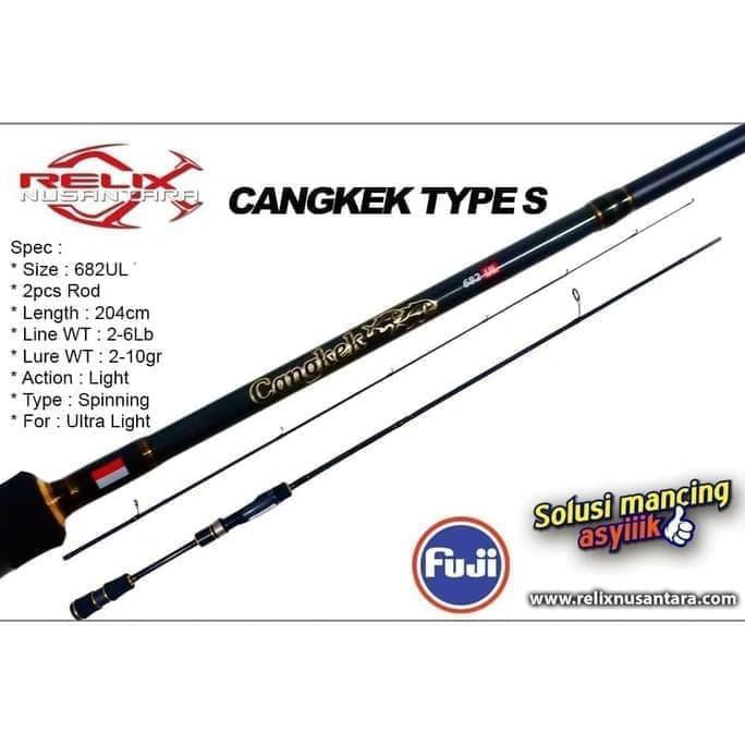 Joran Relix Cangkek 682 Ul Generasi S