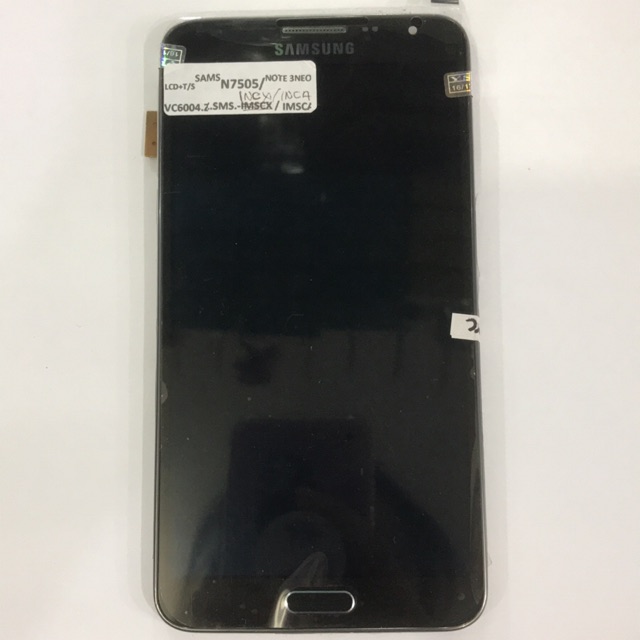 LCD+TOUCHSCREEN SAMSUNG NOTE 3 NEO + FRAME ( N7505 ) BLACK