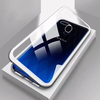 Premium Case Oppo F11 PRO A3S F9 2in1 magnetic glass