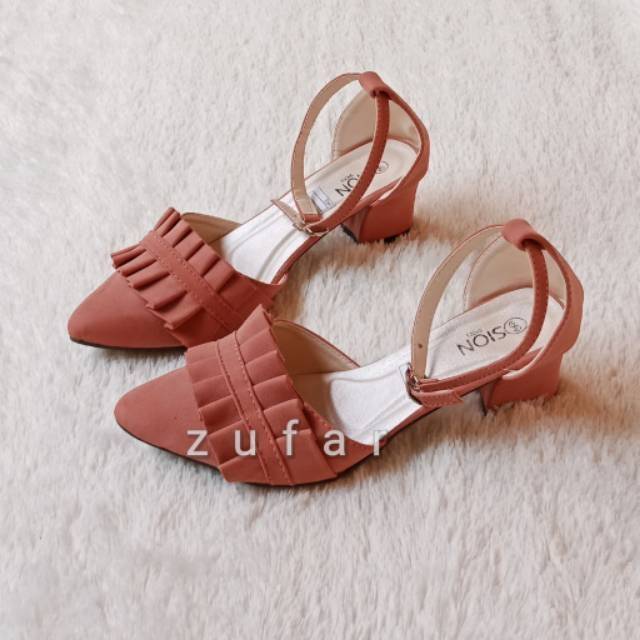 ZUFAR -  IZUMI Chunky Heels (AG-29)
