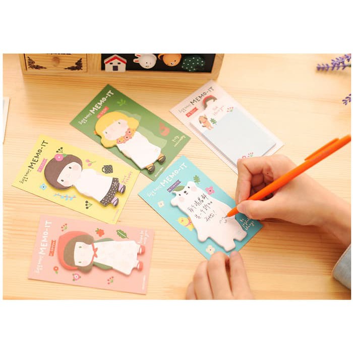 

Jual Catatan Tempel Lovely Girl / Sticky Notes Post It Memo Sno011 - Model A Murah