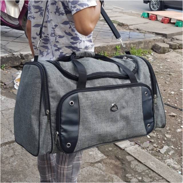 Tas Olahraga Tas Duffel durable Berkapasitas BesarTas Travel Kapasitas Besar Tas Wol Travel Tas Besar Tas Koper Tangan Kulit Tahan Air Wanita Paket Olahraga Pria Perjalanan Singkat