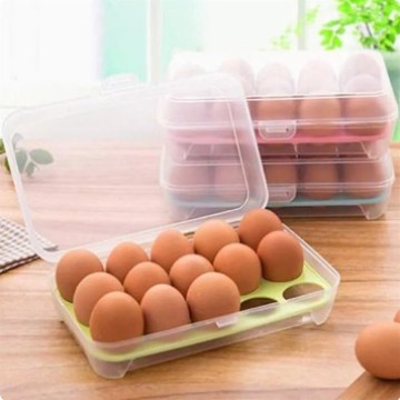 ONLYONE12 Kotak Tempat Telur / Kotak Penyimpanan Telur / Wadah Telur / Egg Organizer