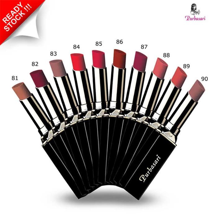 [TAMPIL CANTIK]  Lipstik Purbasari Matte Original - 81 82 83 84 85 86 87 88 89 90  BURUAN DIORDER