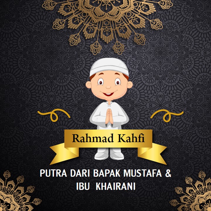 UNDANGAN DIGITAL/VIDEO/KHITAN / ELEGAN