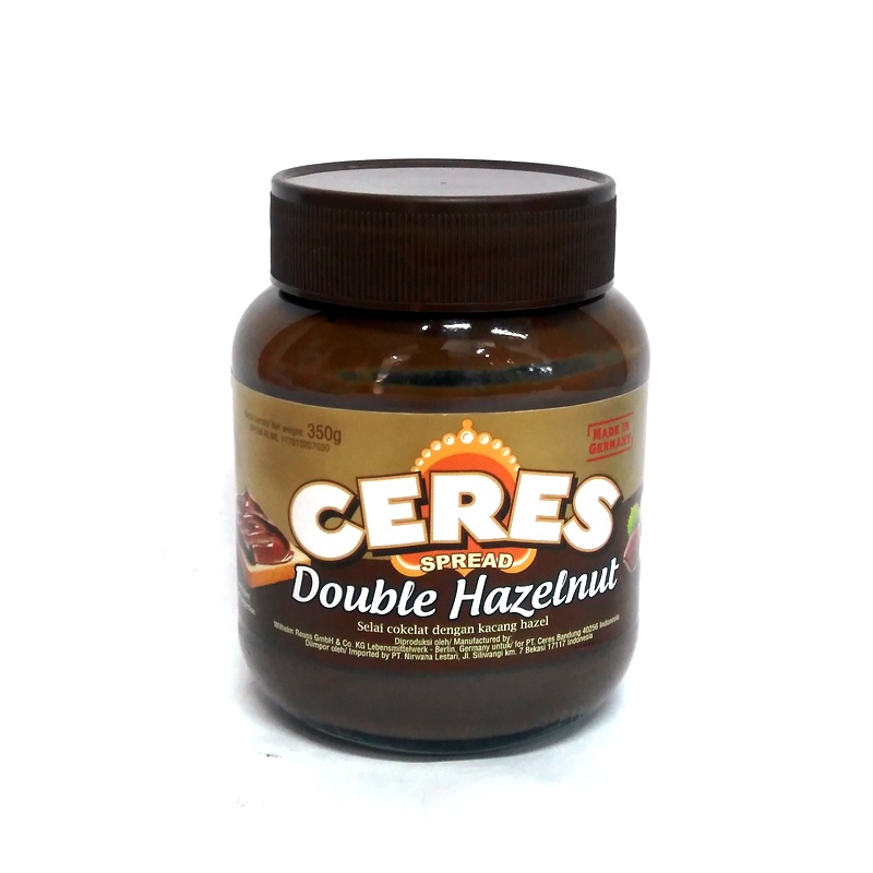 

Ceres Spread Double Hazelnut 350Gr