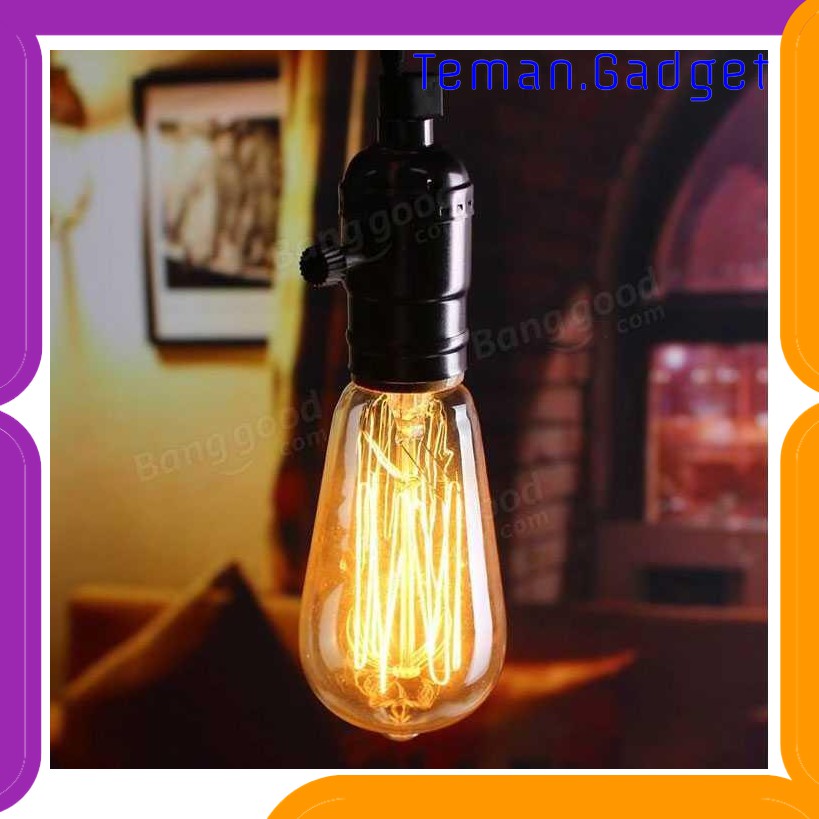 TG-DG101 LAMPU PIJAR VINTAGE MODEL BOHLAM EDISON - 60W - ST64