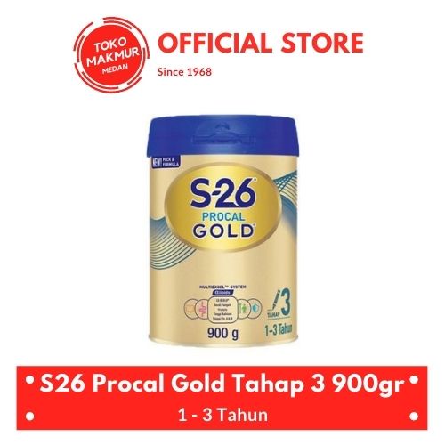 S26 PROCAL GOLD TAHAP 3 900GR