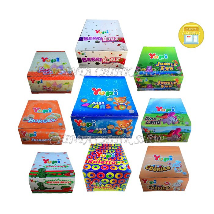 

Permen Yupi Box Aneka Rasa Lucu & Imut Isi 24pcs HHR437