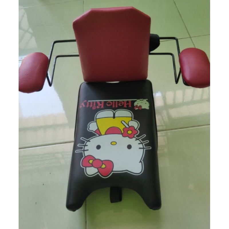 tempat duduk bayi di motor/kulit jok motor/tempat duduk anak di motor/+ sandaran