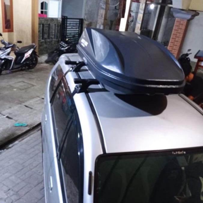 Paket Roofbox Crossbar Autobox 450 Liter Murah