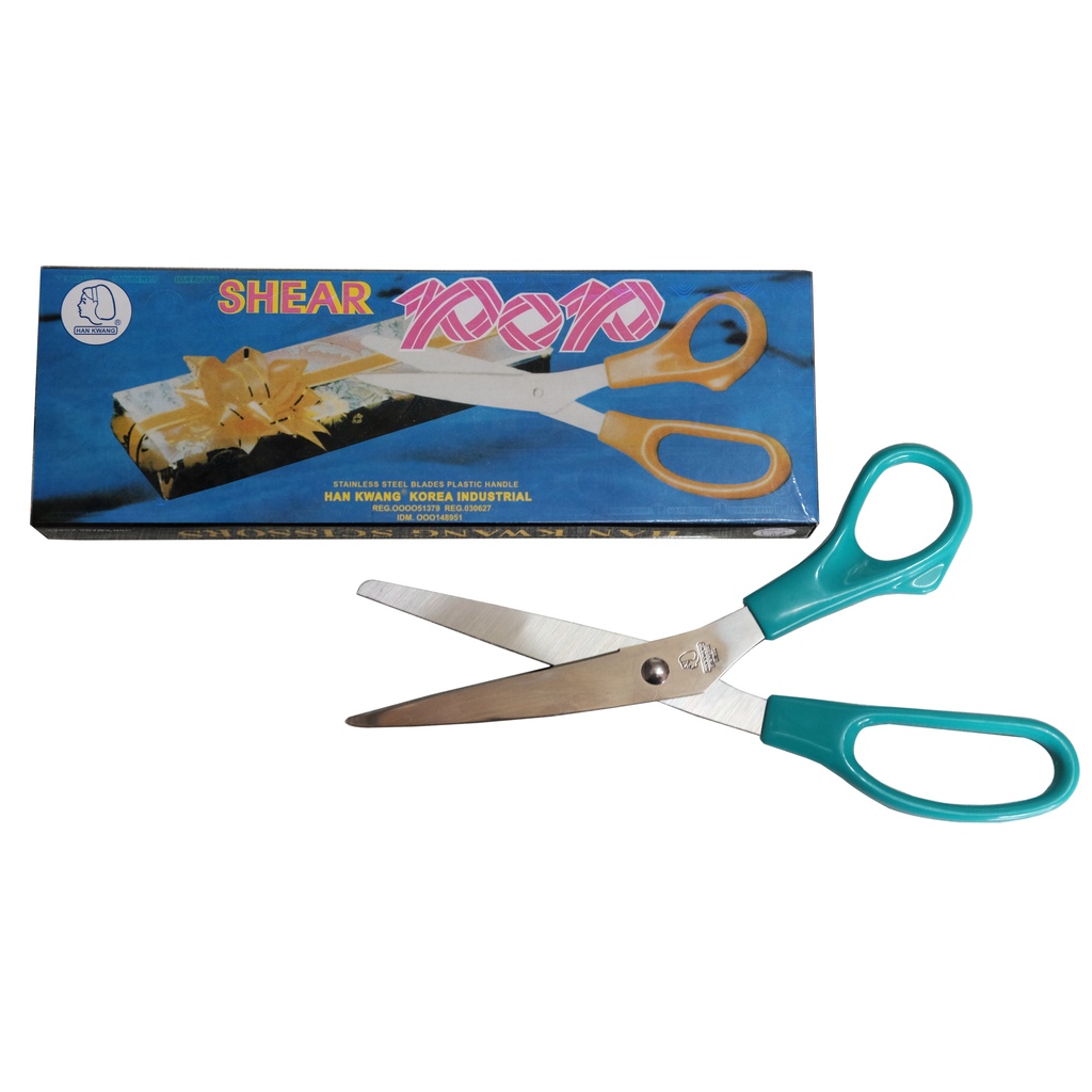 HAN KWANG GUNTING KOREA INDUSTRIAL GUNTING BAHAN KAIN PAKAIAN 8.5inch