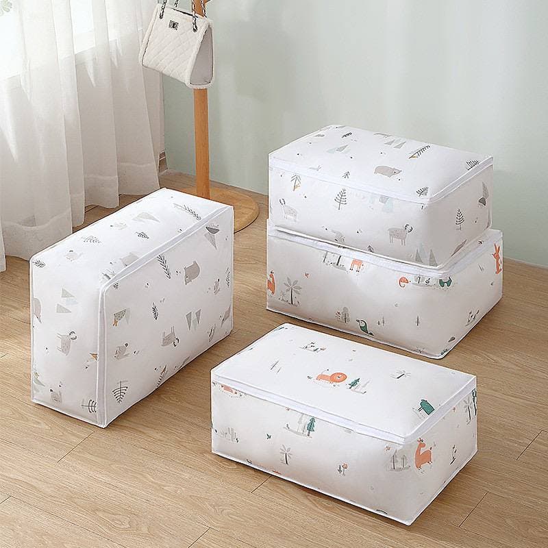 TGM - Pouch Tempat Penyimpanan Baju Pakaian Selimut Bed Cover Cloth Bag Organizer Serbaguna