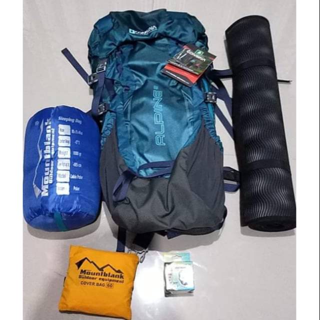CONSINA Paket Hemat Consina Alpine 55+10L original